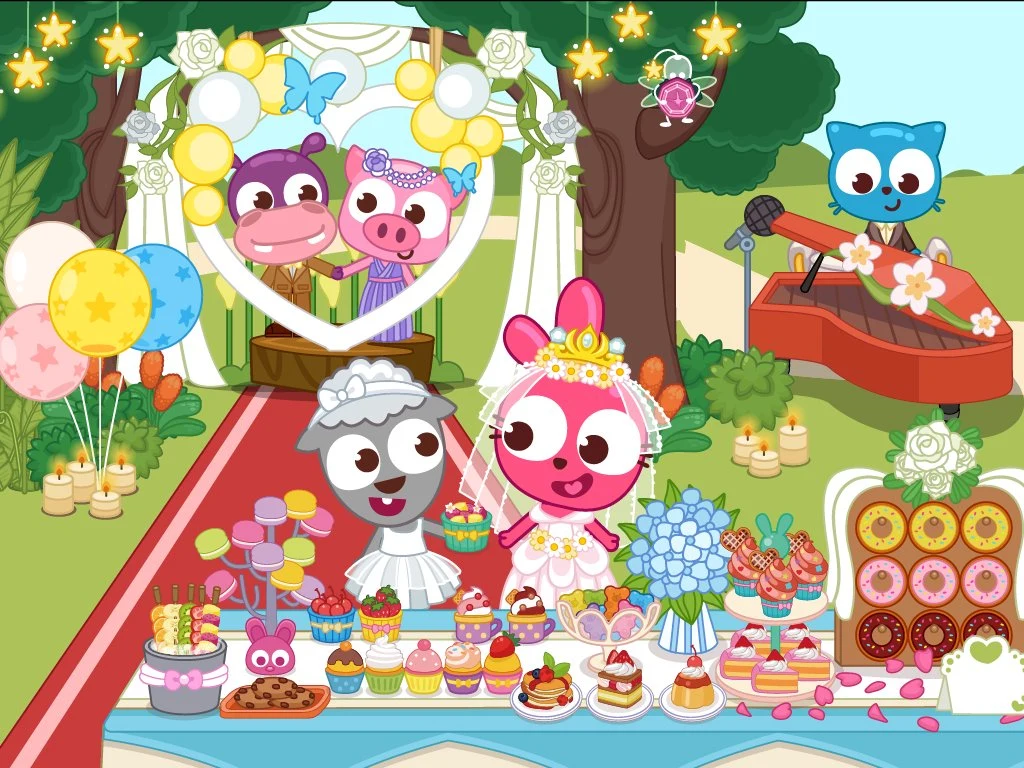 Papo Town Wedding Party screenshot