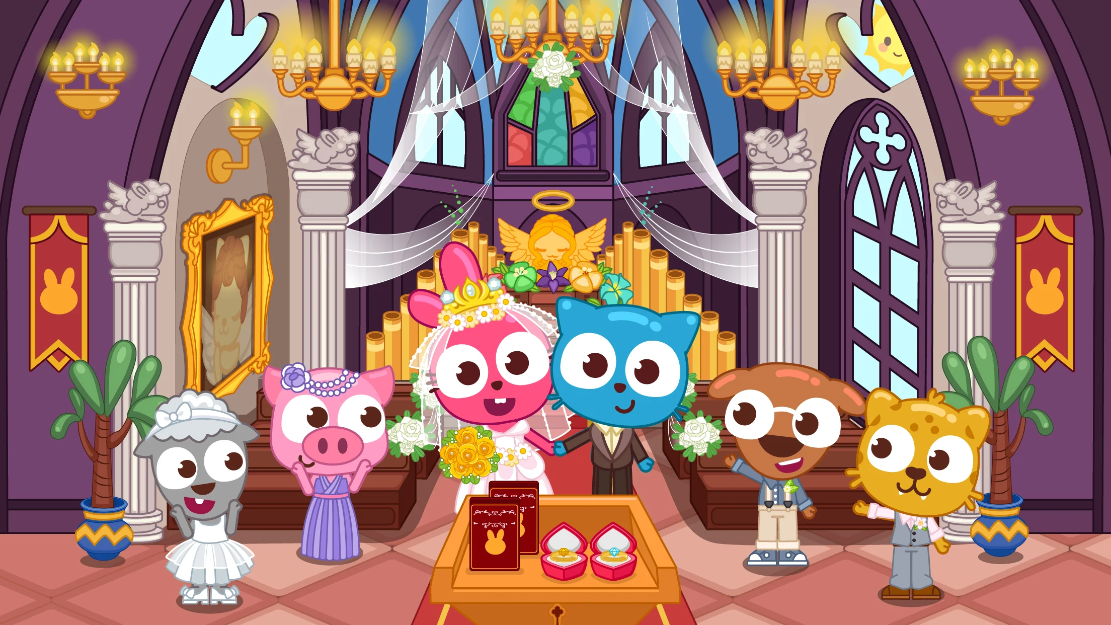 Papo Town Wedding Party screenshot