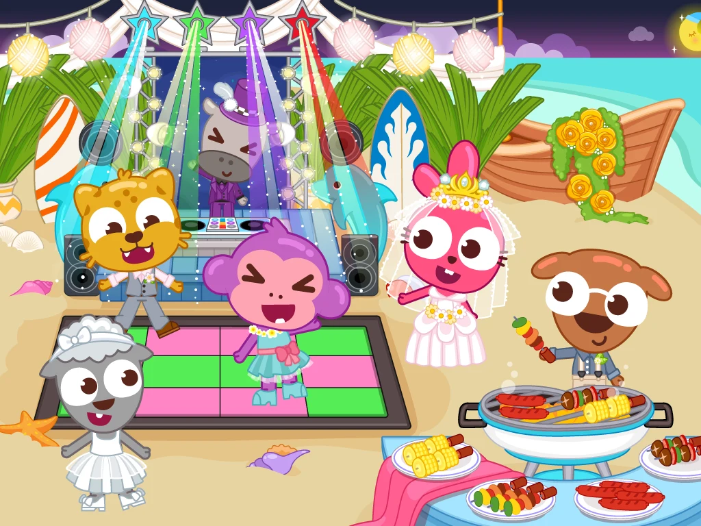 Papo Town Wedding Party screenshot