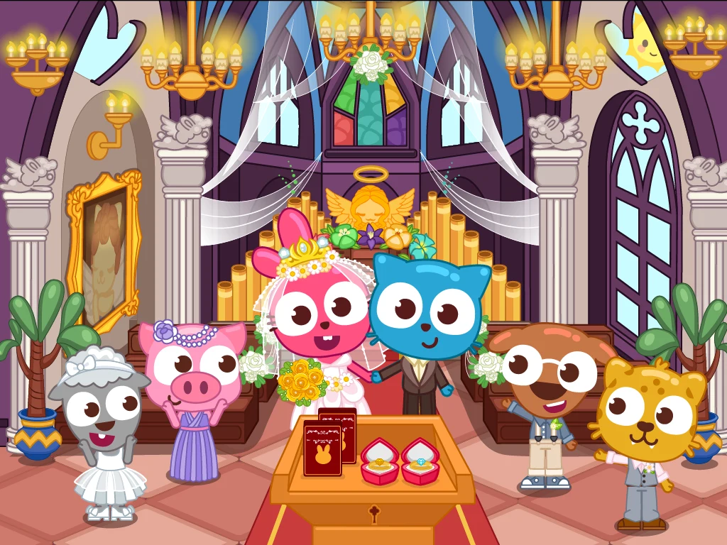 Papo Town Wedding Party screenshot