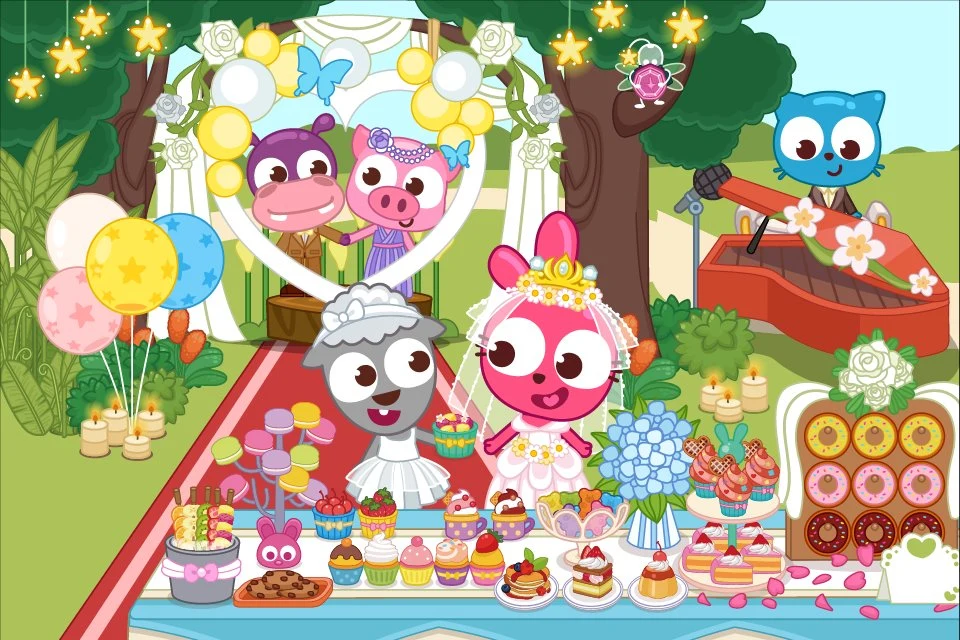 Papo Town Wedding Party screenshot