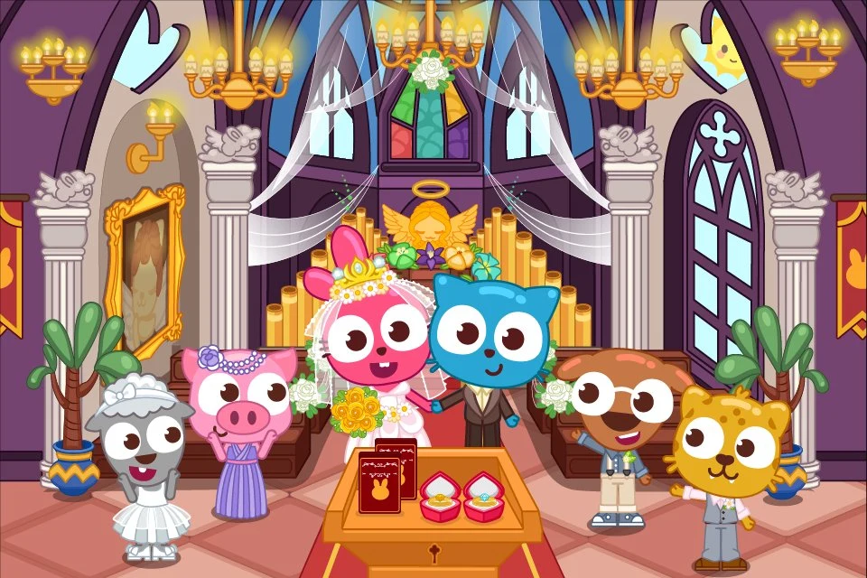 Papo Town Wedding Party screenshot